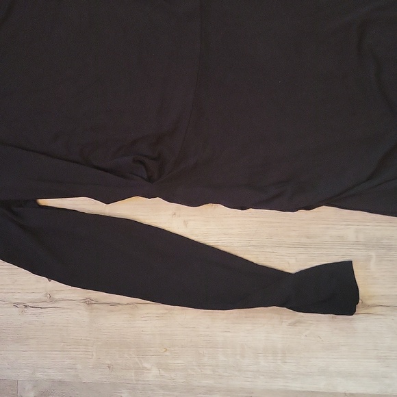 Rebecca Minkoff l dress l size Large l Dress l roushed l gathered bodycon l blk - Picture 12 of 14